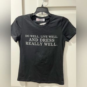 NWT Ms. Bling Black T-Shirt